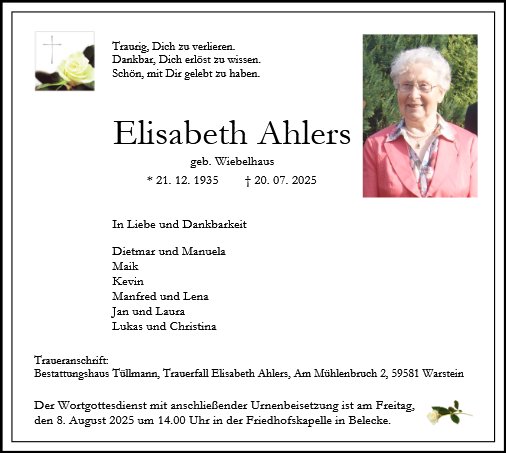 Elisabeth Ahlers