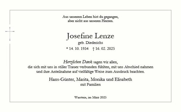 Josefine Lenze