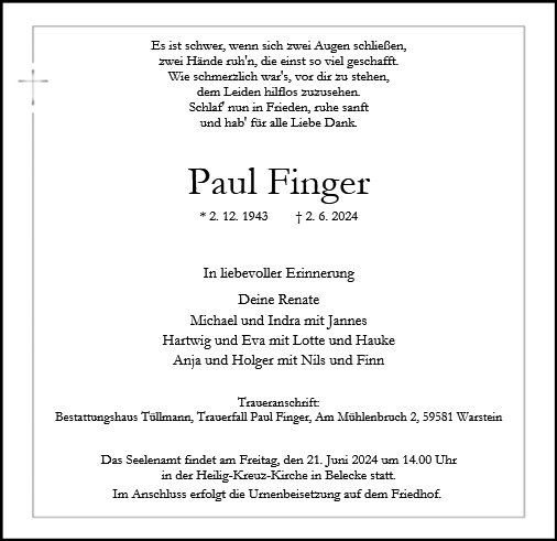 Paul Finger