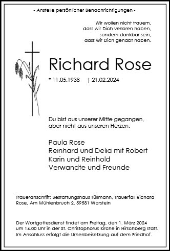 Richard Rose
