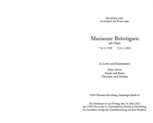 Marianne Bräutigam