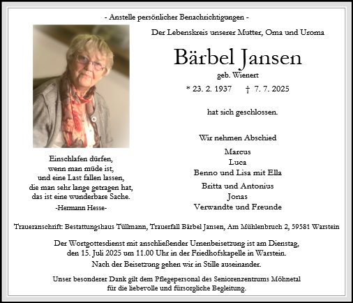 Bärbel Jansen