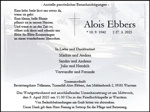 Alois Ebbers