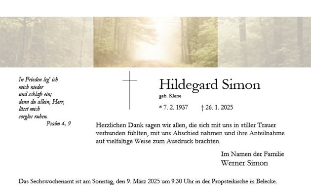 Hildegard Simon