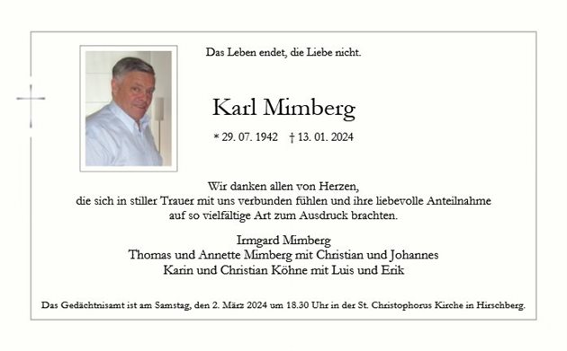 Karl Mimberg