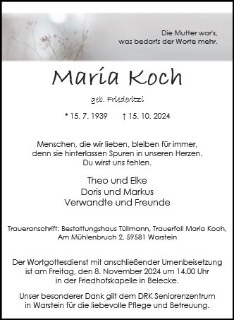 Maria Koch