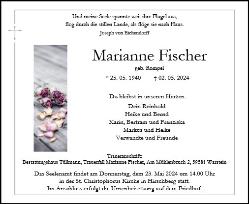 Marianne Fischer