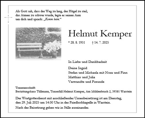 Helmut Kemper