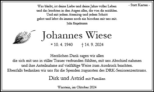 Johannes Wiese