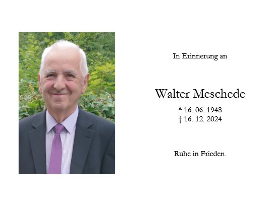 Walter Meschede