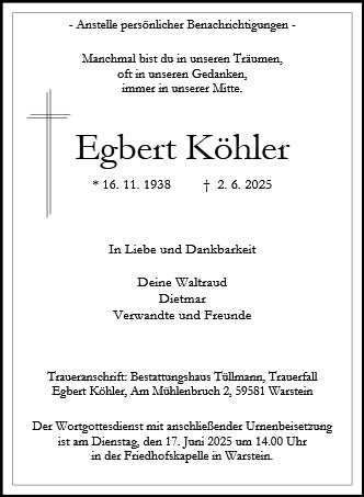 Egbert Köhler