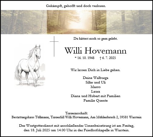 Willi Hovemann