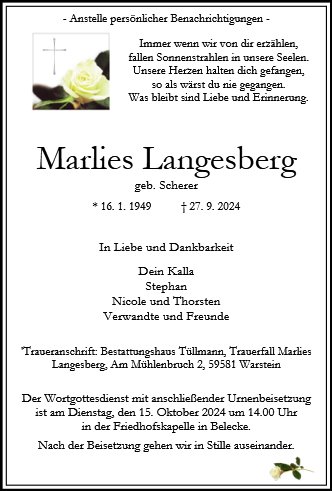 Marlies Langesberg