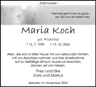 Maria Koch