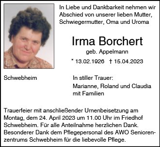 Irma Borchert