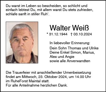 Walter Weiß