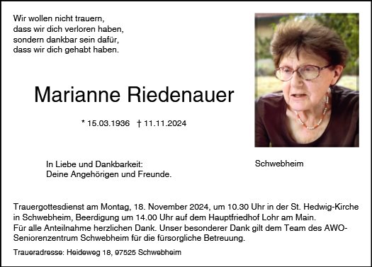 Marianne Riedenauer