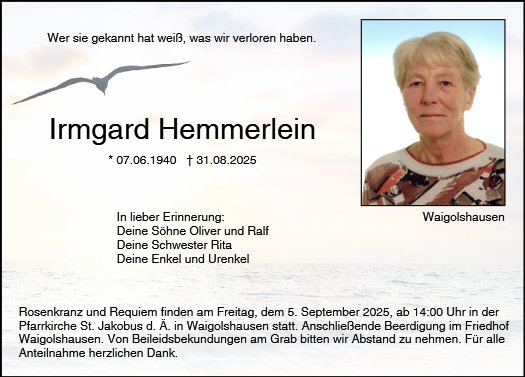 Irmgard Hemmerlein