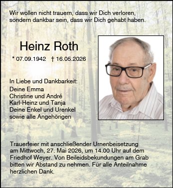 Heinz Roth