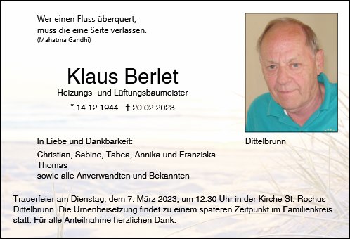 Klaus Berlet