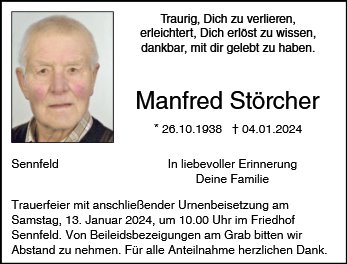 Manfred Störcher