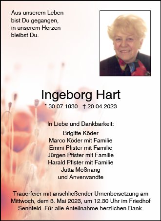 Ingeborg Hart