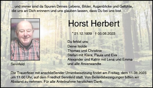 Horst Herbert