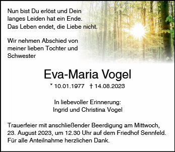 Eva-Maria Vogel