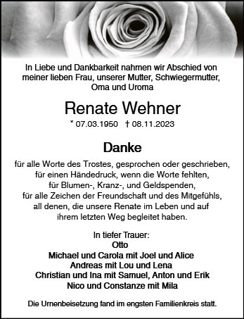 Renate Wehner