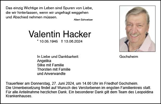 Valentin Hacker