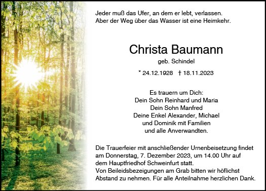 Christa Baumann
