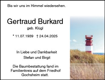 Gertraud Burkard