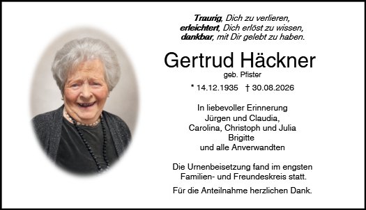 Gertrud Häckner 