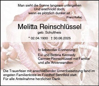 Melitta Reinschlüssel