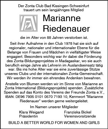 Marianne Riedenauer