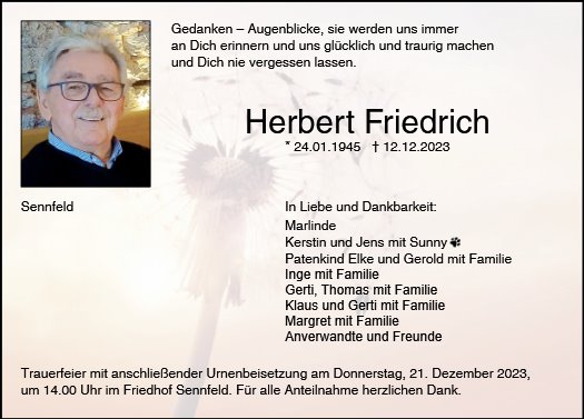 Herbert Friedrich