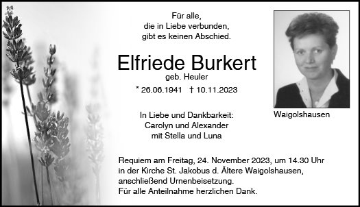 Elfriede Burkert