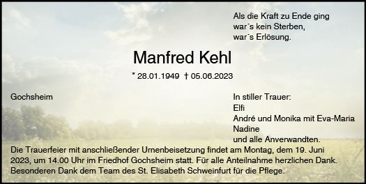 Manfred Kehl