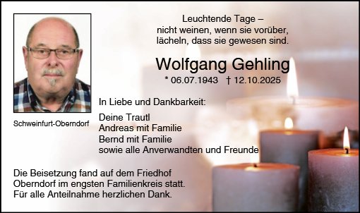 Wolfgang Gehling