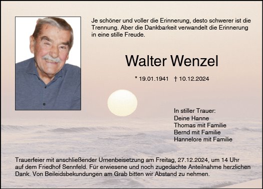 Walter Wenzel