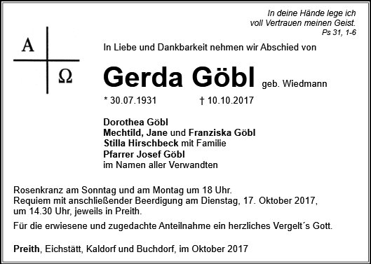 Gerda Göbl