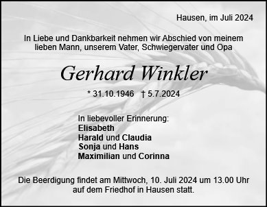 Gerhard Winkler