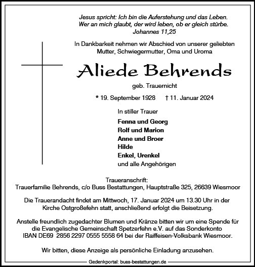 Aliede Behrends