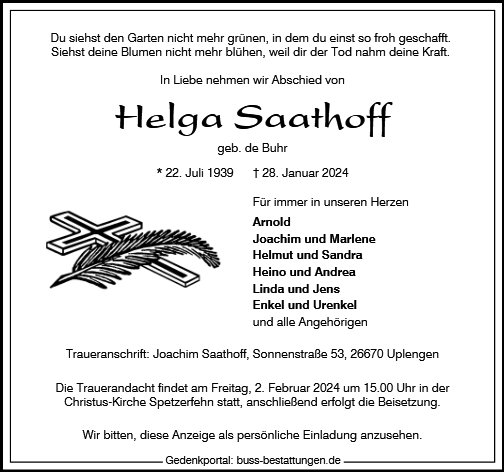 Helga Saathoff