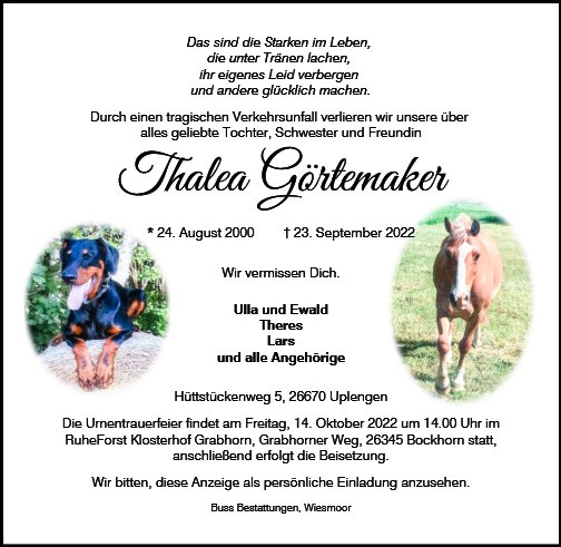 Thalea Görtemaker