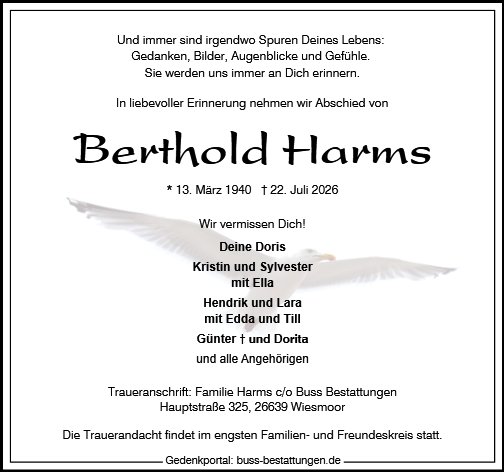 Berthold Harms