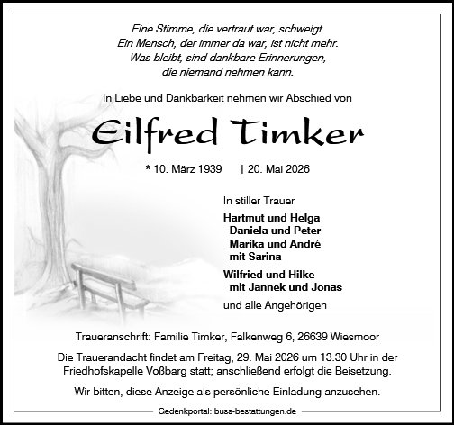 Eilfred Timker