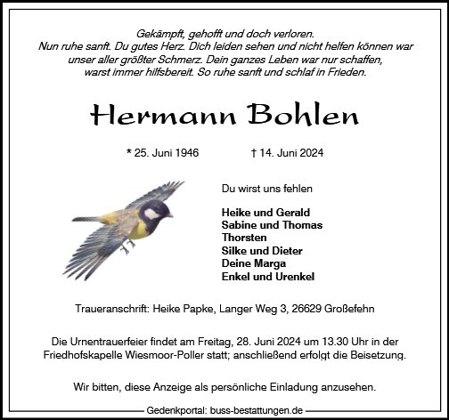 Hermann Bohlen