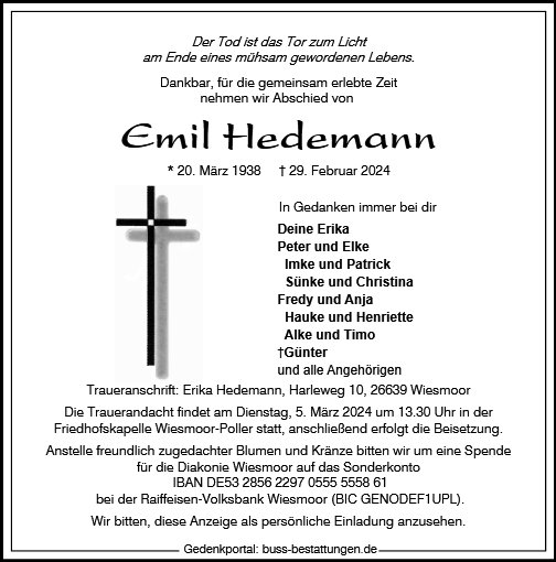 Emil Hedemann