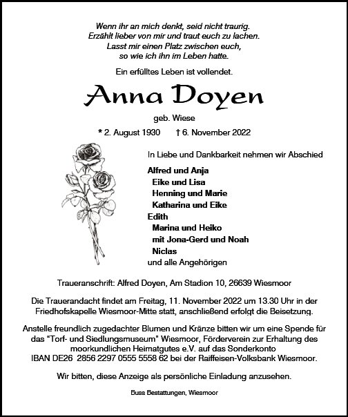 Anna Doyen